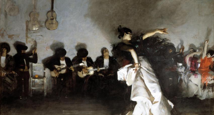 Flamenco optræden på H.C. Andersens tid